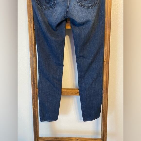 Adriano Goldschmied AG The Stilt Cigarette Skinny Stretch Distressed Jean 24R - Picture 7 of 9